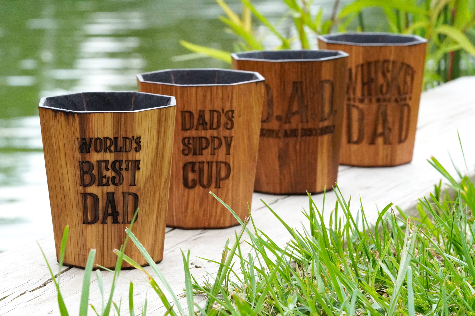 Daddy's Sippy Cup Bourbon Glass Fathers Day Gifts Dad 