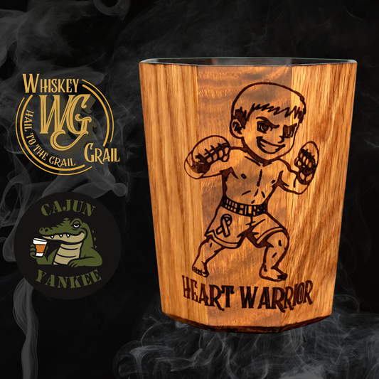 The Heart Warrior Whiskey Grail